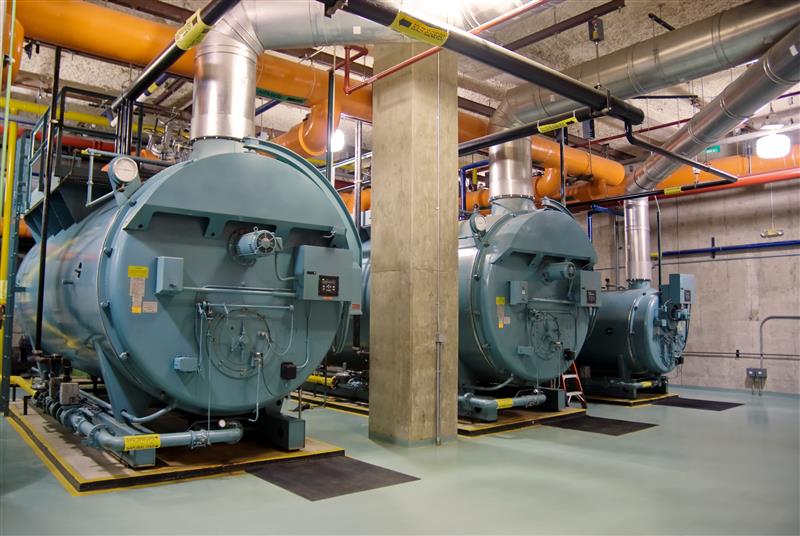 factory boiler system